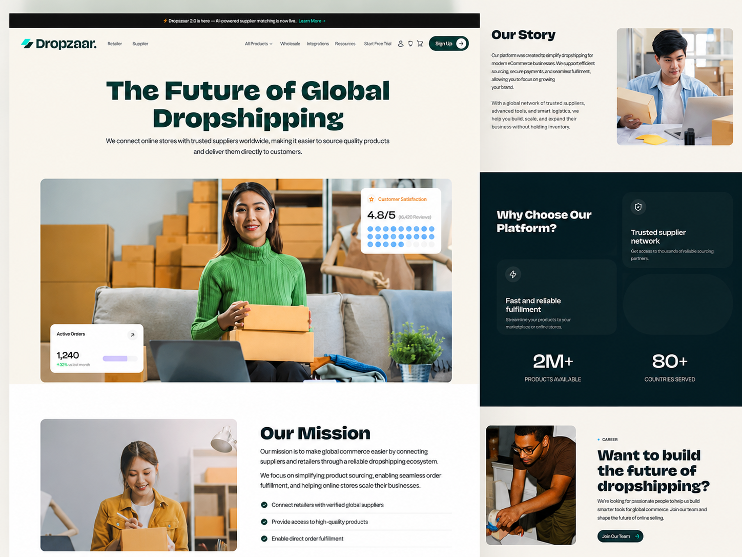 Dropshipping Commerce System