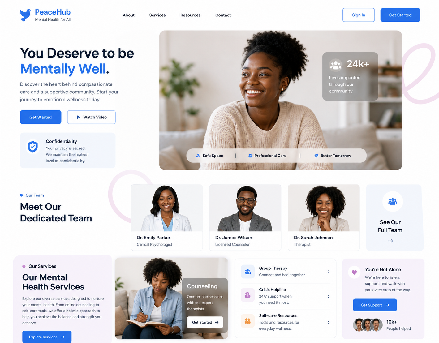 Mental Health Platform